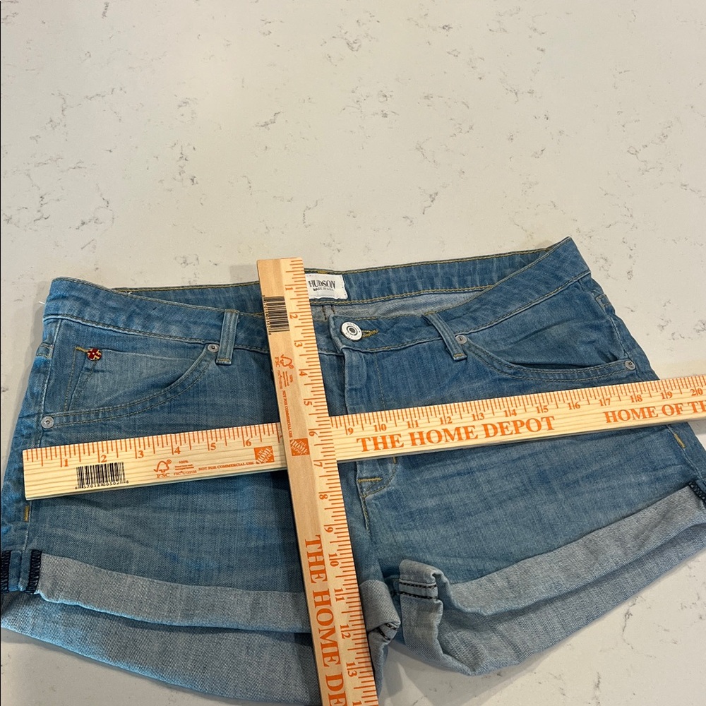 Hudson Jeans Classic Blue Jean Shorts - Picture 6 of 6